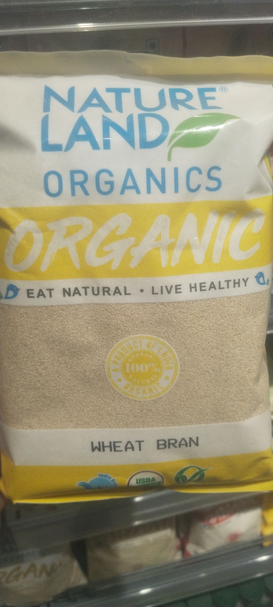 Nature land organic Wheat bran