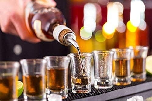 Tequila Shot Glasses, 35 ML, Set of12, Small Whiskey Mug for Vodka, Whiskey, Ocean, Spirits, Dessert, Espressos, Cordial, Patiala, Liquors & Beverage Drink, Perfect for Bar, Casino, Restaurants