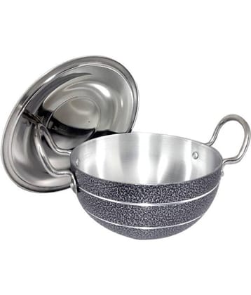 bartan hub Kadhai with lid Enamle Deep Kadhai 2500 mL