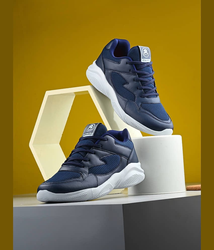 OFF LIMITS ROGER Navy Men's Sports Running Shoes