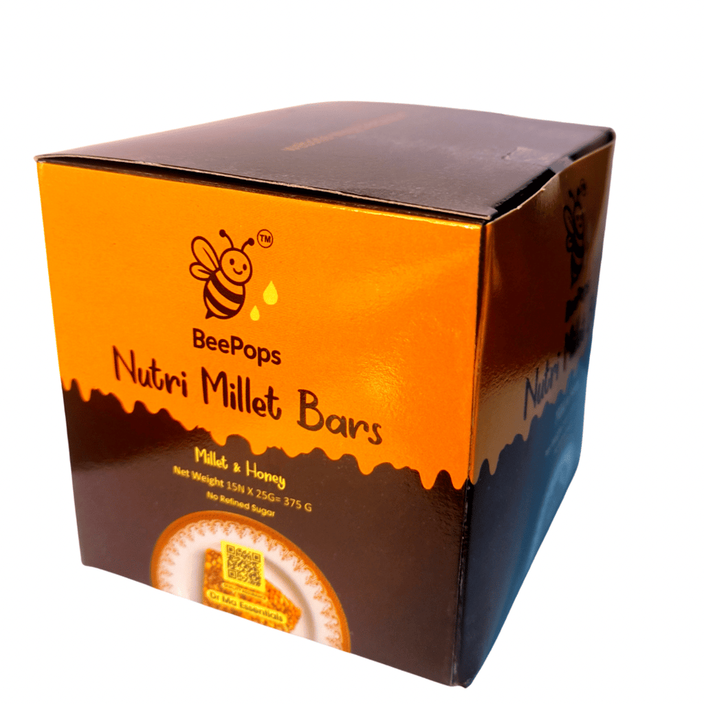 BeePops Nutri Millet Bars (Box of 15)