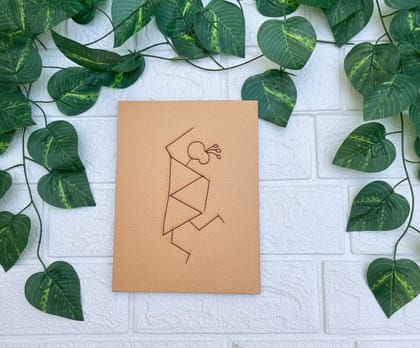 Dbeautify's DIY Warli Tribal Dancing Lady