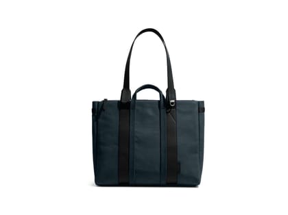 DailyObjects System Tote - Navy-Black