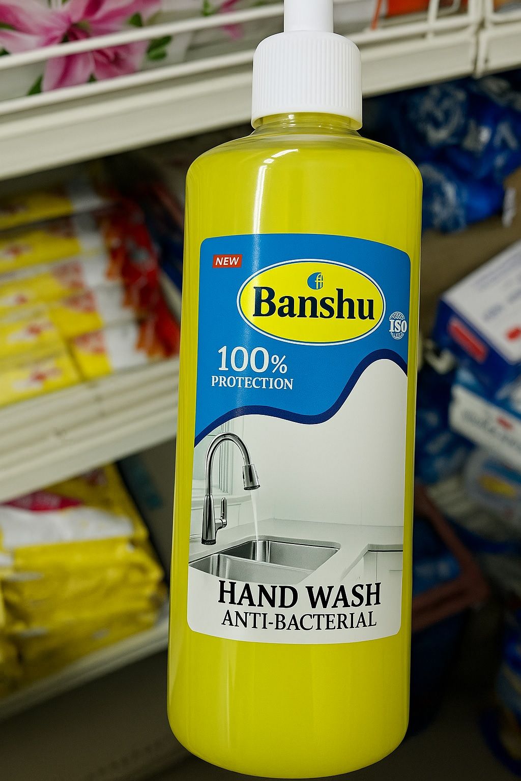Banshu Hand Wash  Anti-Bacterial Liquid Soap (500ml)
