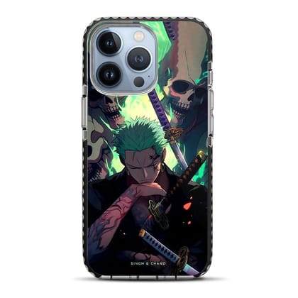 Roronoa Zoro 2.0 One Piece Anime iPhone 13 Pro Stride Phone Case-Stride