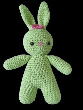 Bunny Rabbit Crochet Stuffed Toy