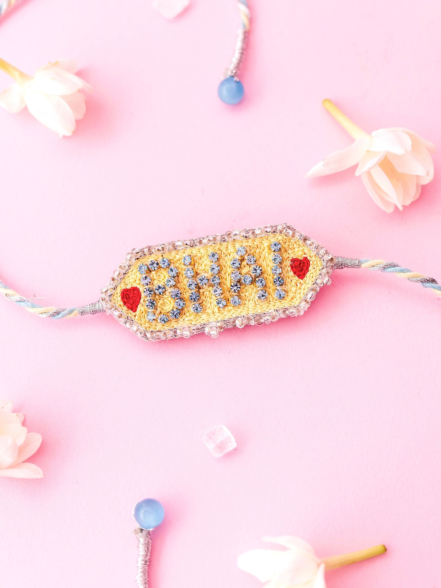 Bhai Rhinestone Rakhi