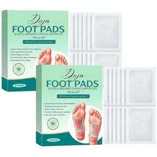 (PACK OF 20) Foot patch Herbal And Gentle Ingredient Detox Foot Pads, Natural Ingredients for Sleep Aid, Pain Relief, Toxin Removal with Bamboo Vinegar and Acupoint Micro-Massage Technology