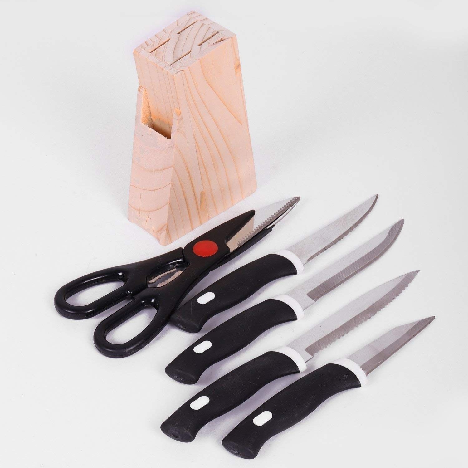 Wholesale Item - WOODEN KNIFE STAND - MOQ 13 Pieces