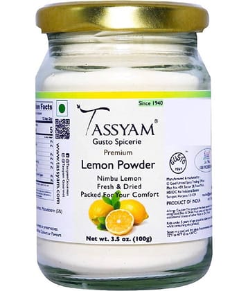 Tassyam - 100 gm Lemon Powder (Pack of 1)