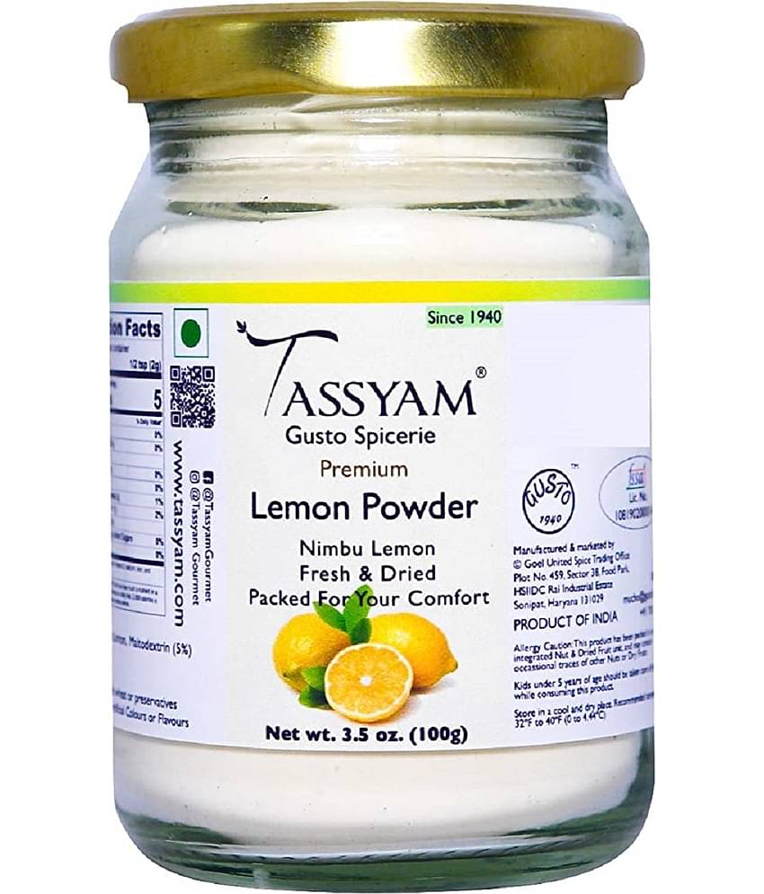 Tassyam - 100 gm Lemon Powder (Pack of 1)