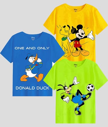 Kuchipoo Pack of 1 Boys Cotton Blend T-Shirt ( Multi Color )