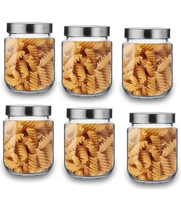 CROCO JAR - Multicolor Glass Food Container ( Pack of 1 )