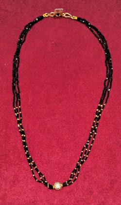 CHAIN CRYSTAL-Black