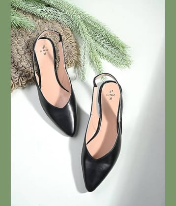 El Paso Black Women's Flats