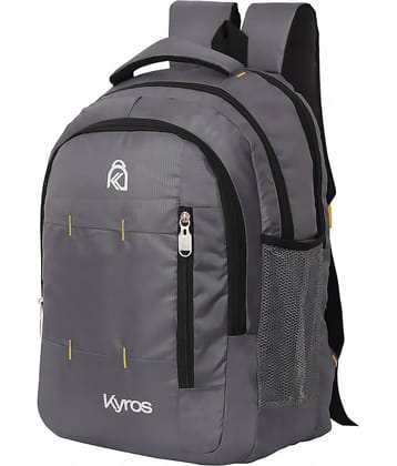 Kyros Grey Polyester Backpack ( 45 Ltrs )