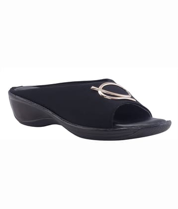 KHADIM Black Flats