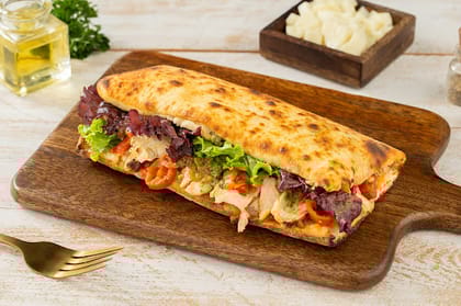 Grilled Chicken Sourdough Panuozzo Panini