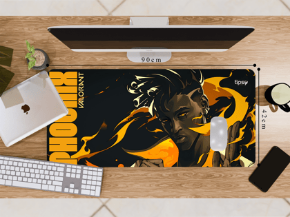 "PHOENIX- Gaming" Mousepad – Elevate Your Gaming Experience-Extra Large (42CM x 90CM)