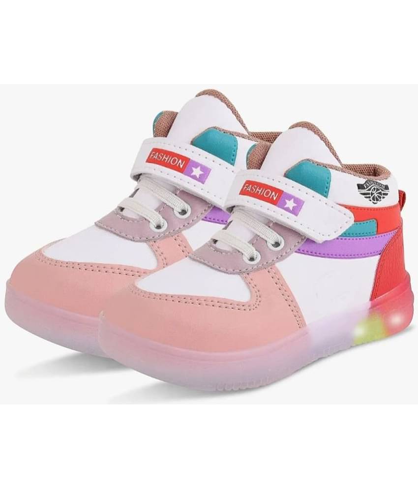 ZNS ROYAL - Pink Girl's LED Shoes ( 1 Pair )
