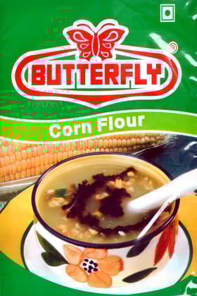 Butterfly Cornflour 500g (Weight - 500g) by Butterfly Dessert Mixes and Bakery Needs. Butterfly Cornflour 500g (Weight - 500g) by Butterfly Dessert Mixes and Bakery Needs.