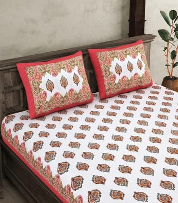 Traditional Block Print Bedsheet Set