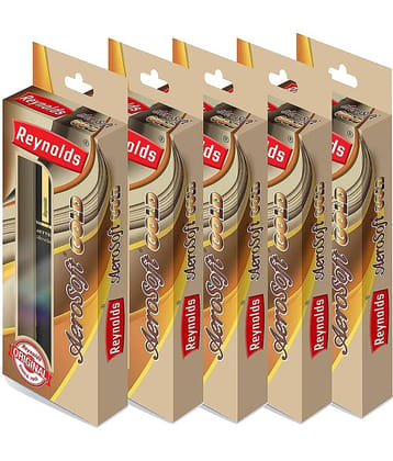 REYNOLDS JETTER AEROSOFT GOLD -BLUE PACK OF  10 PEN