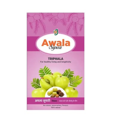 Hillarious Ayurveda Swasthamla Awala Triphala Supari, 2 gm Hillarious Ayurveda Swasthamla Awala Triphala Supari, 2 gm