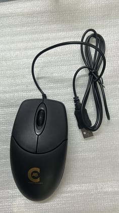 ABC MOUSE M-351 WIRED - BLACK