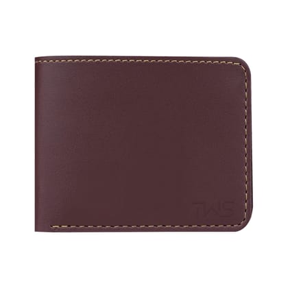 The Wallet Store Vegan Leather Wallet For Men - Brown