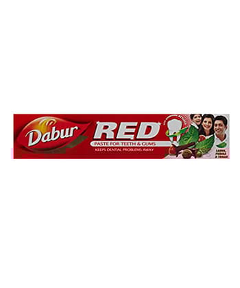 Dabur Red Paste For Teeth & Gums, 50Gm Tube