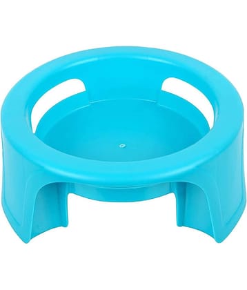 MAGICSPOON Turquoise Polypropylene Matka Stand ( Pack of 1 )