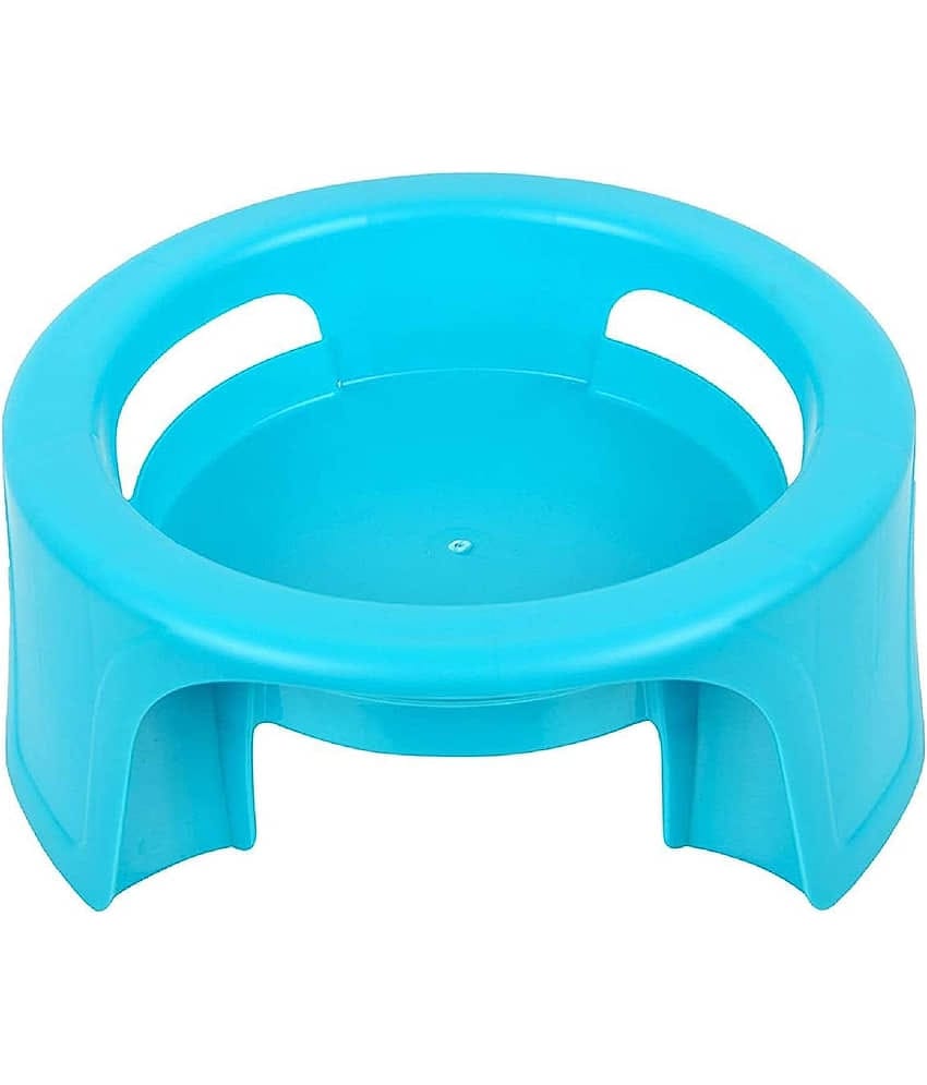 MAGICSPOON Turquoise Polypropylene Matka Stand ( Pack of 1 )