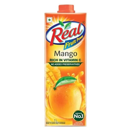 Real Fruit Power Mango Juice, 1 L