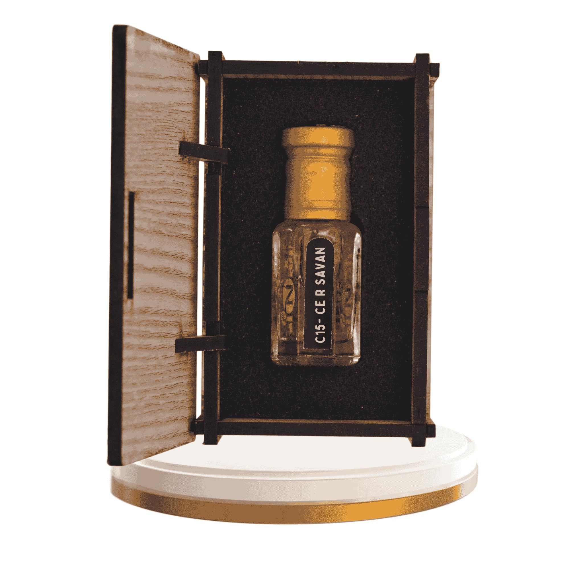alNaqi CE R SAVAN 6ml - Premium Attar for Men, Long Lasting Fragrance Oil, Alcohol Free Masculine Scent, Original Musk Attar Blend