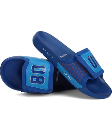 CHUPPS Blue Men's Slide Flip Flop