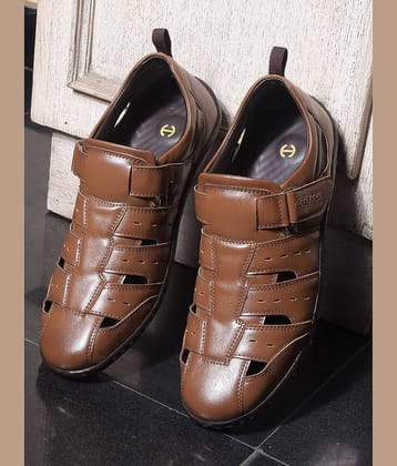 Liberty - Brown Men's Sandals