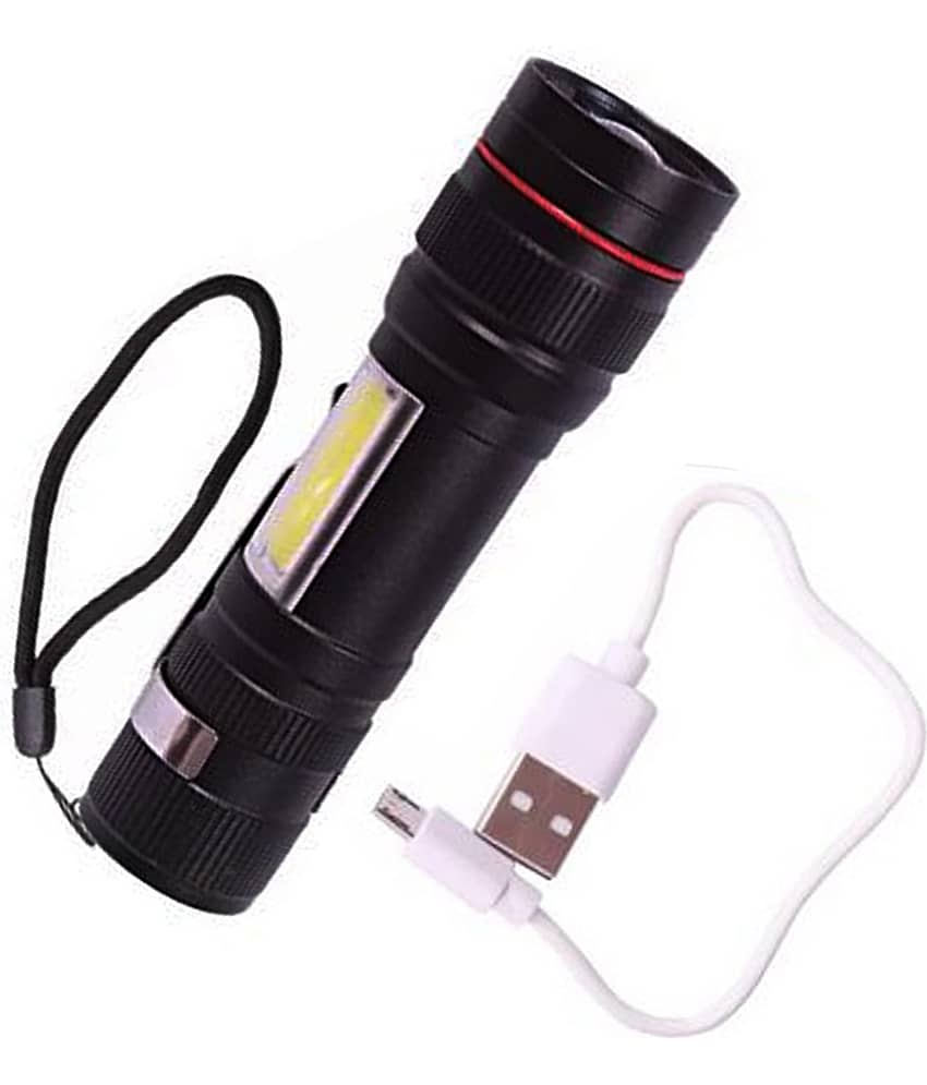 CROSTAL 2W Black Emergency Light ( Pack of 1 )