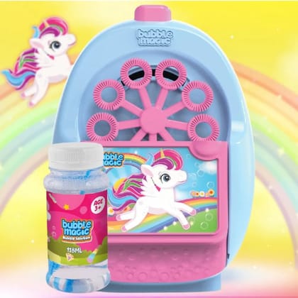 Bubble Magic Unicorn Bubble Blower