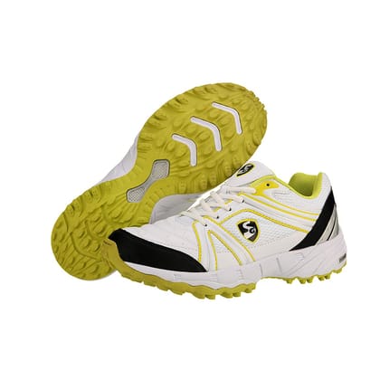 SG Steadler 5.0 Cricket Shoes (Lime Green)-10