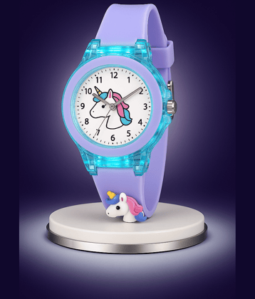 Fadiso Fashion White Dial Analog Girls Watch ( Pack of 1 )