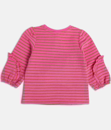 MINI KLUB Pack of 1 Baby Girls Cotton Blend Top ( Pink )