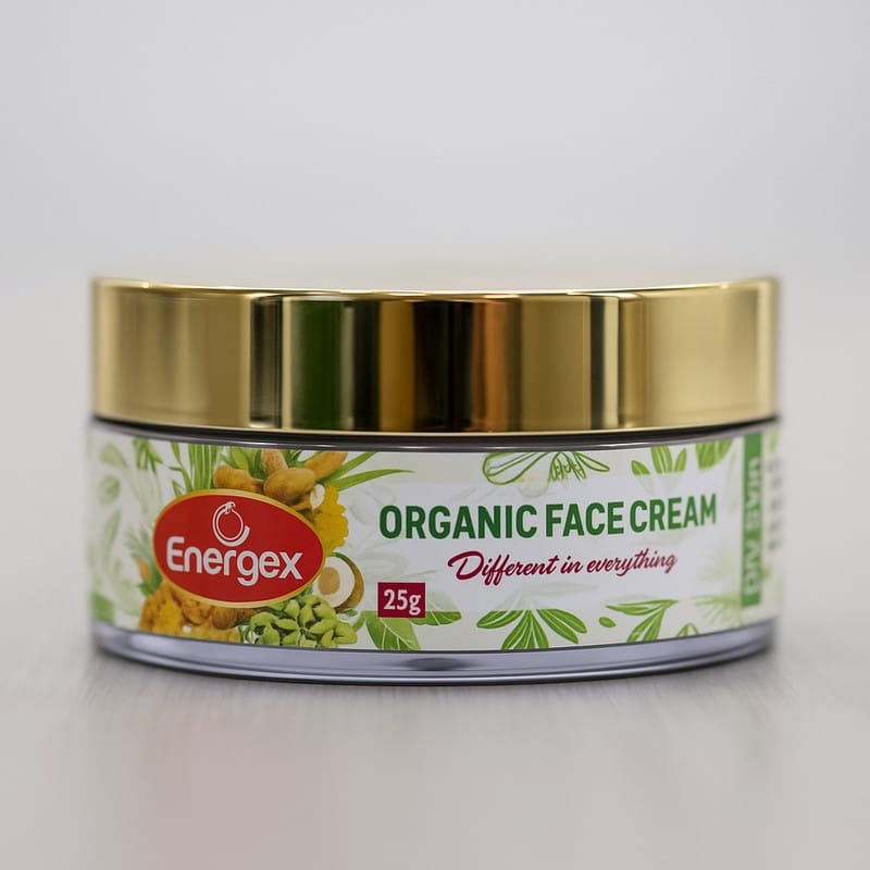 Organic face cream
