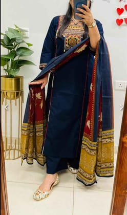 Pure Cotton Embroidery Suit Set Pure Cotton Embroidery Suit Set