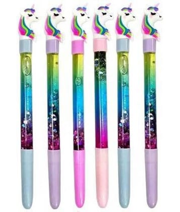 KALRA MAGIC Blue Ball Pen ( Pack of 6 )