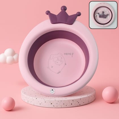 Premium Baby Bathtub with Non-Slip Base_assorted colour