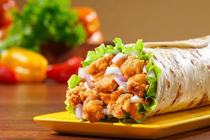 Jalapeno Cheese Chicken Strips Burger Wrap. Jalapeno Cheese Chicken Strips Burger Wrap.