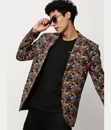 Showoff Cotton Men's Blazer - Black ( Pack of 1 )