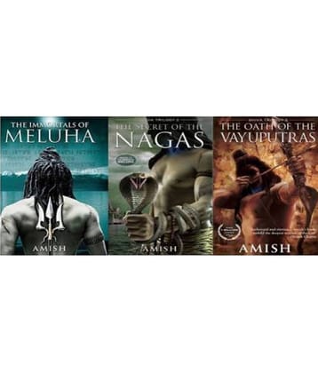 Shiva Trilogy: The Secret of the Nagas , The Immortals of Meluha And Vayuputras ( Set of 3 Books) (English, Paperback, Amish