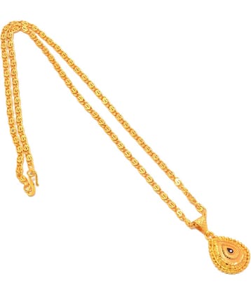Jewarhaat - Golden Pendant ( Pack of 1 )